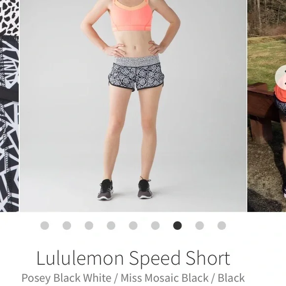 Lululemon Speed Shorts - Picture 3 of 10